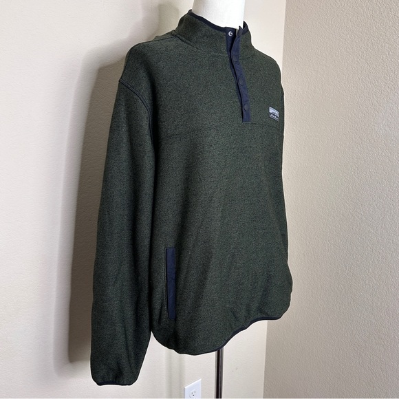 Eddie Bauer Men’s 1/4 Snap sweater fleece pull over | size XL - Picture 2 of 9